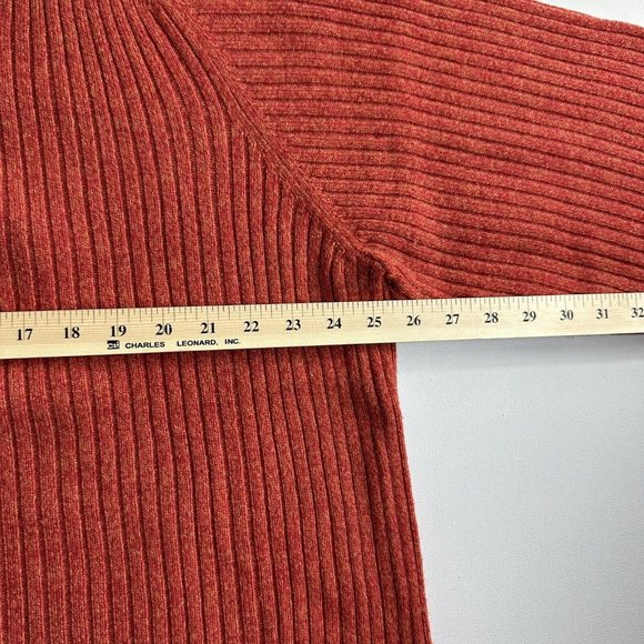 Brooks Brothers Sweater 100% LambsWool Crewneck Pullover Long Sleeve Ribbed Knit - Picture 6 of 8